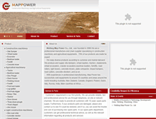 Tablet Screenshot of chinamappower.com